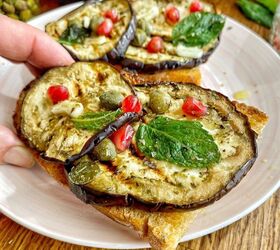 Italian Style Grilled Aubergine/Eggplant | Foodtalk