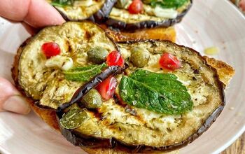 Italian Style Grilled Aubergine/Eggplant