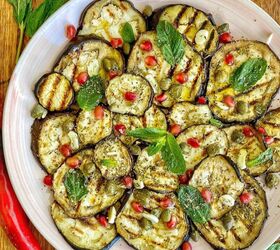 Italian Style Grilled Aubergine/Eggplant Foodtalk