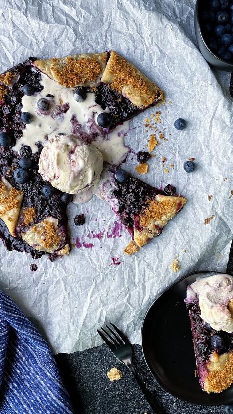 blueberry graham galette