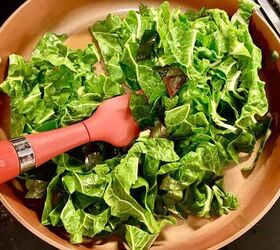 quick easy swiss chard, Cook for three to five minutes