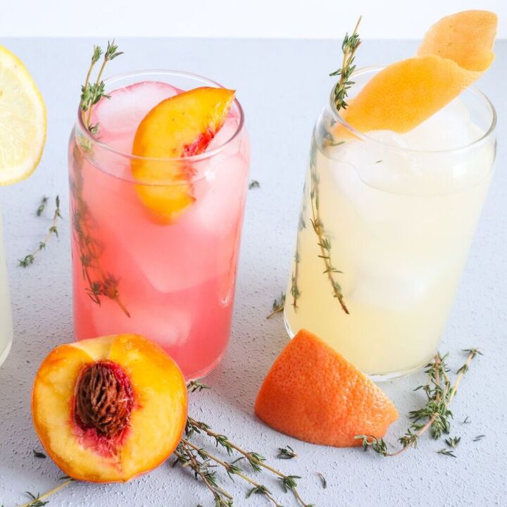 grapefruit thyme lemonade