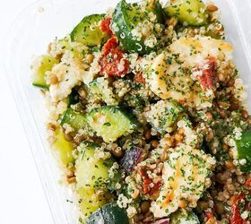 Grilled Halloumi and Lentil Salad | Foodtalk