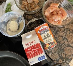 creamy cajun shrimp and chicken pasta, Here is what you are going to need