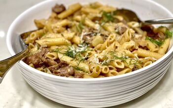 Caramelized Fennel and Spicy Sausage Pasta
