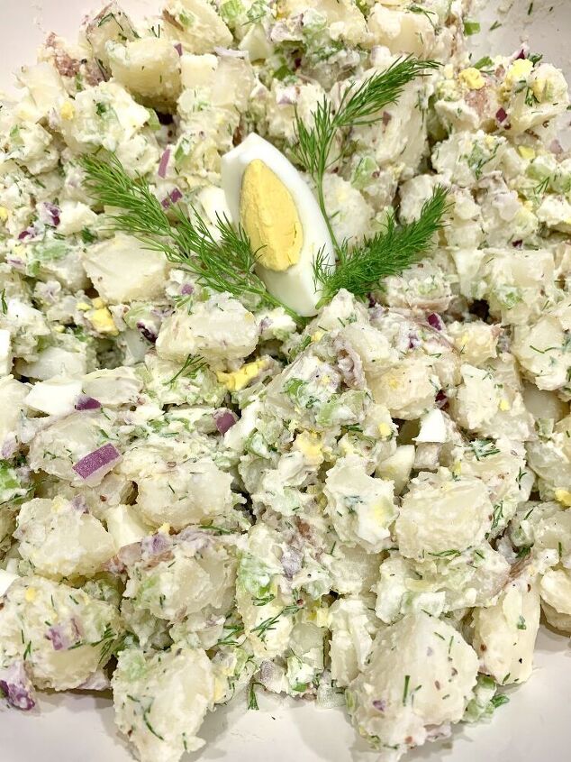 ultimate dill potato salad