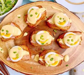 Master Hollandaise with this easy tip—& enjoy these fun, scrumptious, eggs Benedict bites