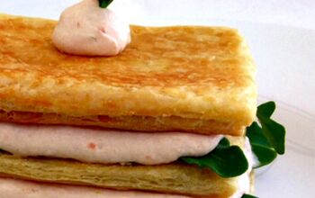 Smoked Salmon Mousse Napoleons