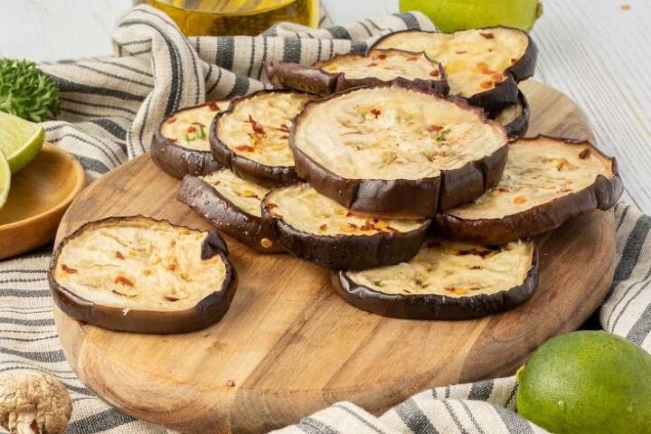 how to make baked eggplant with chili lime seasoning