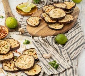 how to make baked eggplant with chili lime seasoning