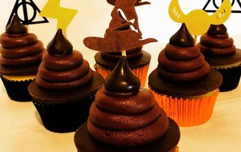 Harry Potter Sorting Hat Cupcakes