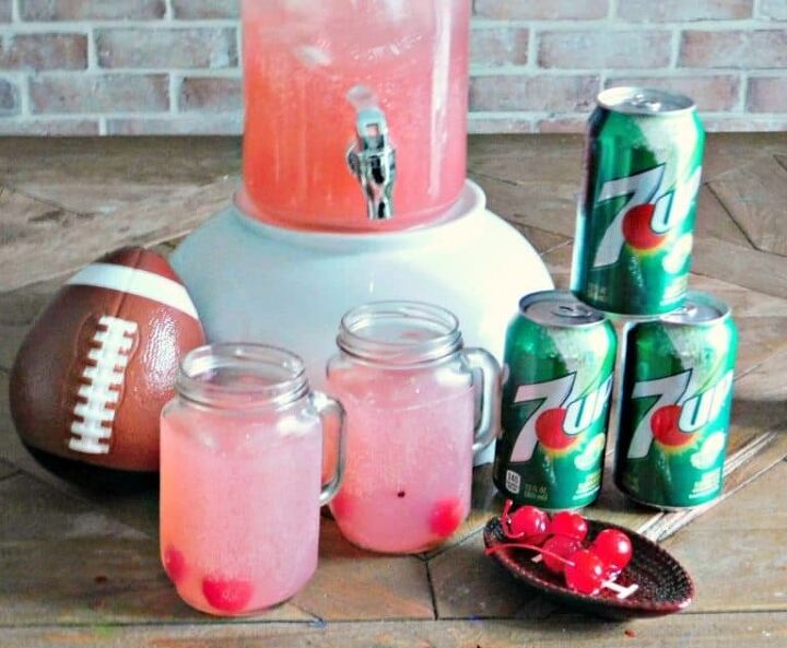 7up fruity football party punch