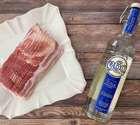 bacon vodka recipe with printable labels