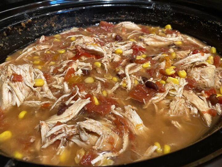 chicken tortilla soup recipe in a slow cooker