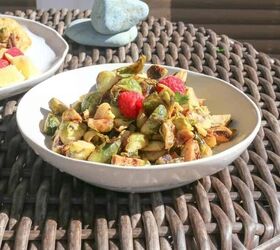oil free saut ed brussel sprouts