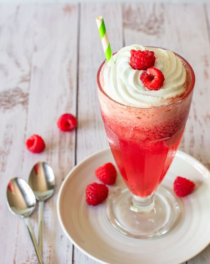 raspberry floats