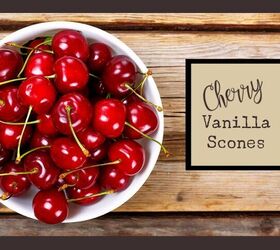 but these cherry vanilla scones