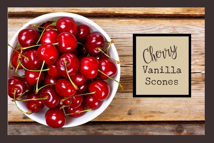 but these cherry vanilla scones
