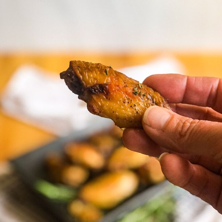 crispy smoked chicken wings