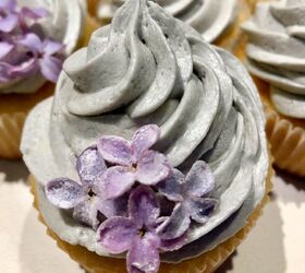 candied lilac flowers