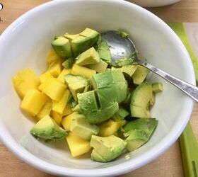 mango avocado slaw dish two ways