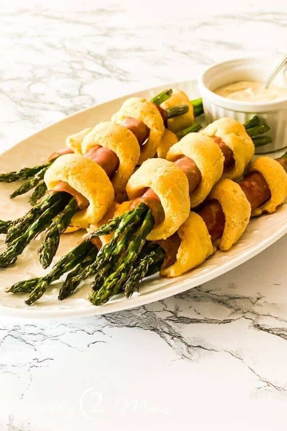 the best low carb asparagus ham twists