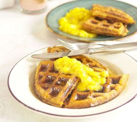 10 eggless meals to keep you from breaking the bank, Carrot Cake Waffles