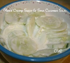 creamy cucumber salad my mom s delicious recipe