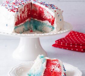 how to make a festive patriotic poke cake an irresistible red whi