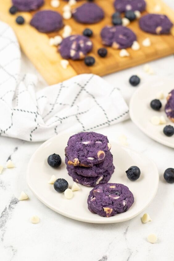 how to make the tik tok viral blueberry cookies recipe