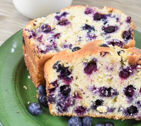 10 bread recipes everyones making right now, Easy Blueberry Bread