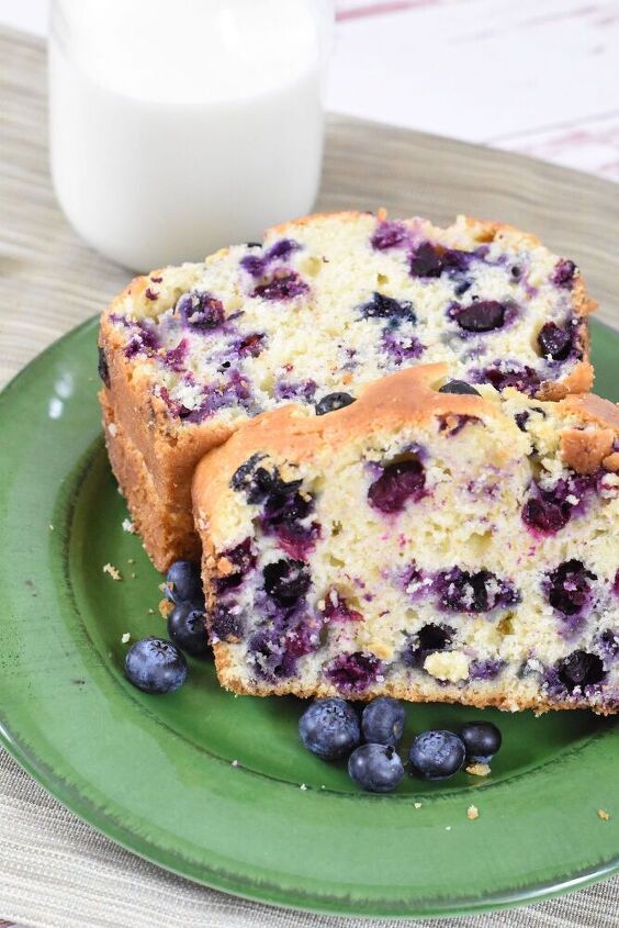 10 bread recipes everyones making right now, Easy Blueberry Bread