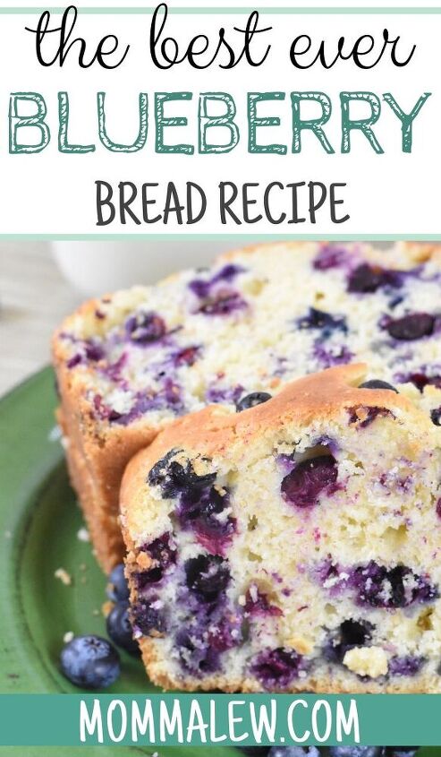 easy blueberry bread recipe full of flavor