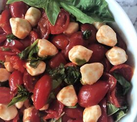 Grape Tomato Mozzarella Salad