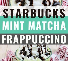 starbucks mint matcha frappuccino