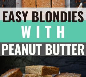 Easy Peanut Butter Blondies | Foodtalk