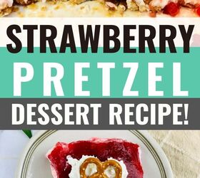 strawberry pretzel dessert