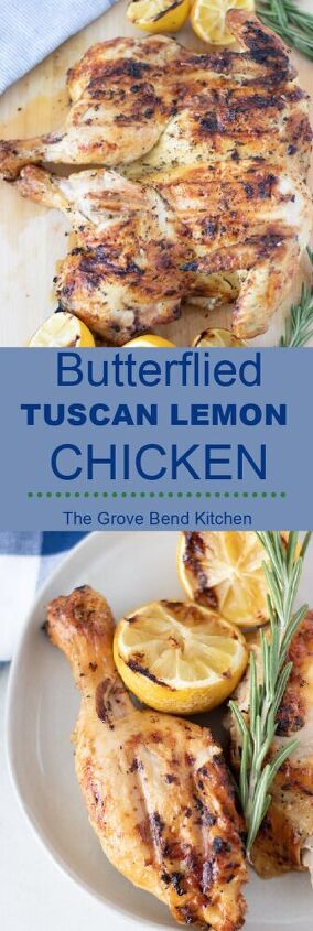 butterflied tuscan lemon chicken