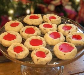 Christmas Thumbprint Cookies