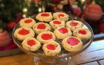 Christmas Thumbprint Cookies