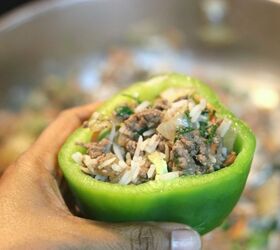 an easy stuffed green pepper recipe we love