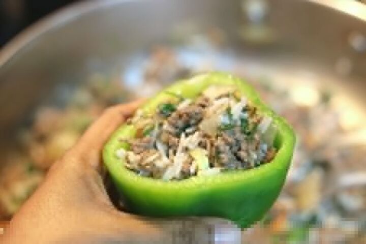 an easy stuffed green pepper recipe we love