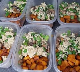 Sweet Potato Breakfast Meal Prep Bowls - No Getting Off This Train