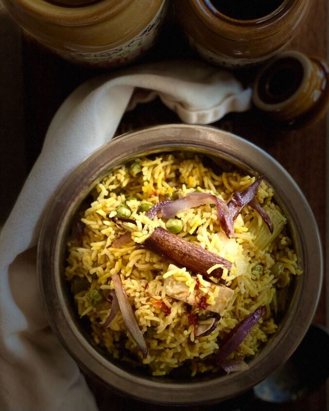 kathal raw jackfruit biryani