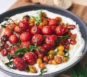 Whipped Goat Cheese With Slow Roasted Tomatoes