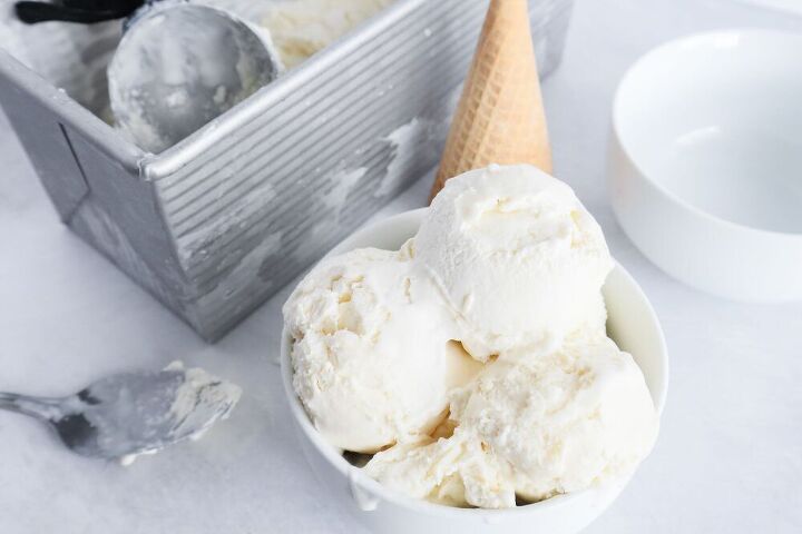 vanilla ice cream no churn