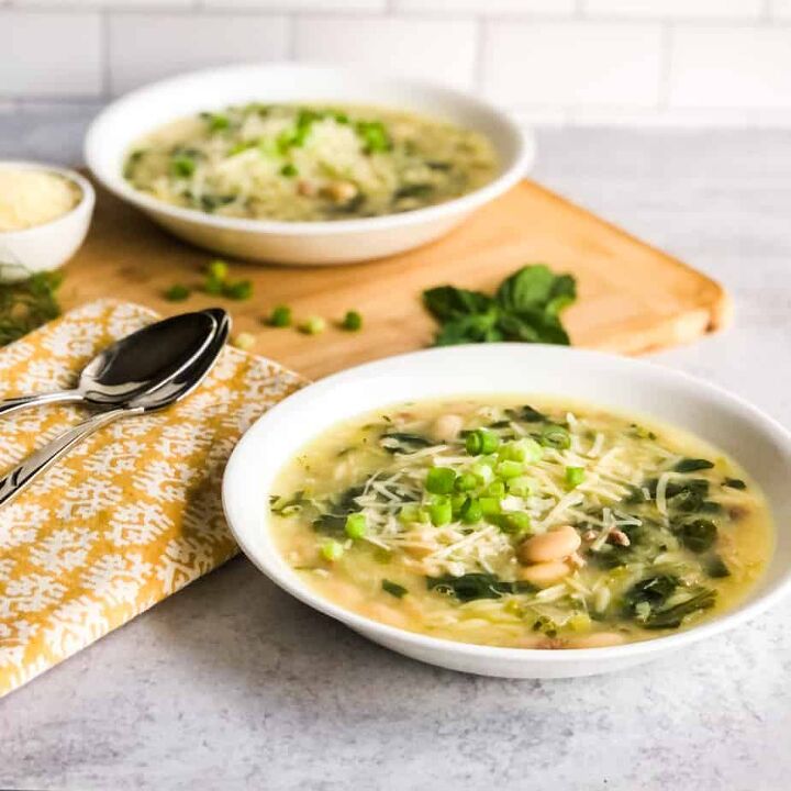 orzo soup with pancetta