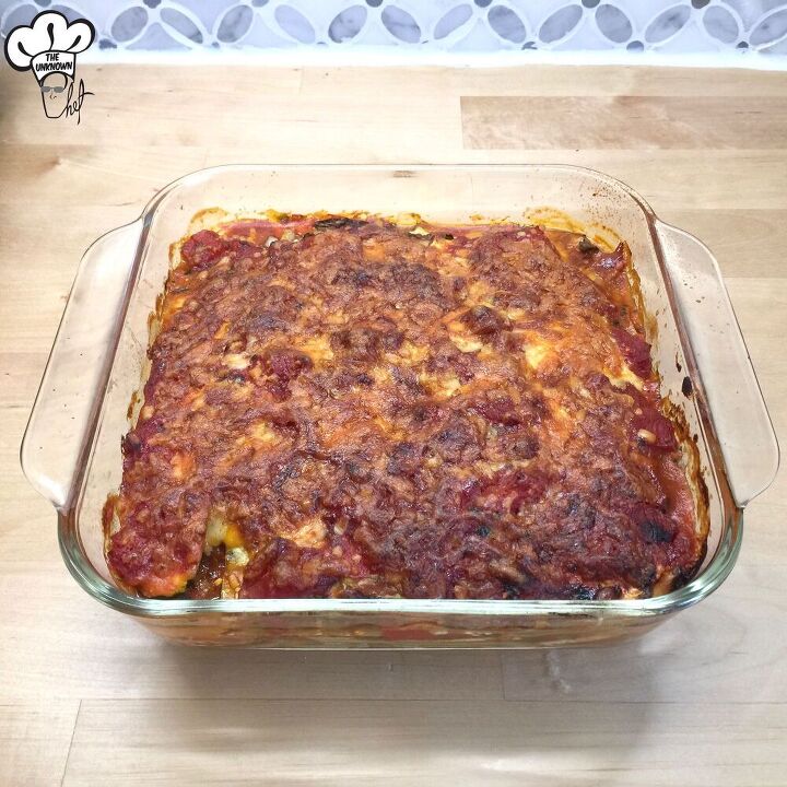 zucchini lasagna with a twist