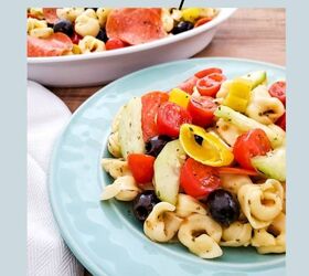 how to make cheese tortellini pasta salad with italian dressing