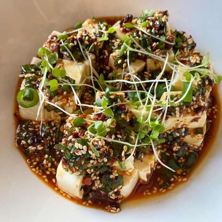cold tofu salad
